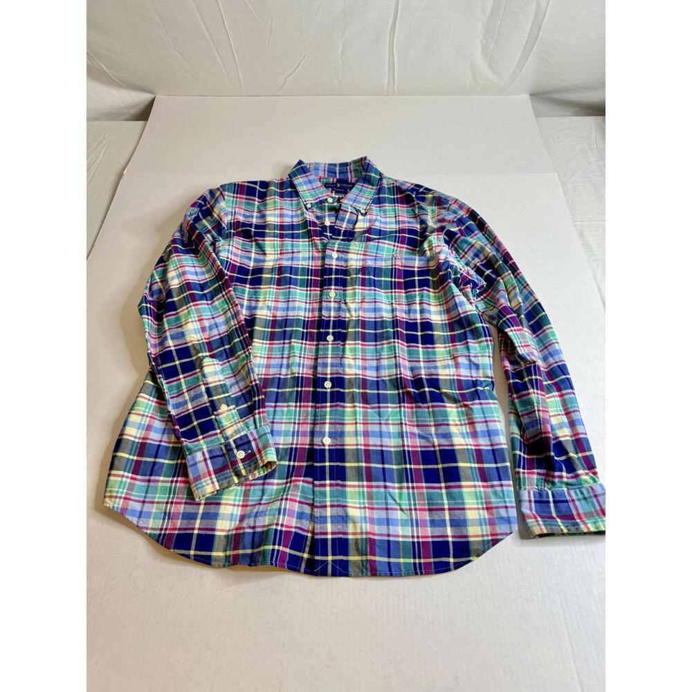 Ralph Lauren Men’s Multicolor Button Down Long Sleeve Large
